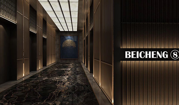 不銹鋼工程案例-北成八號(hào)入戶(hù)大廳